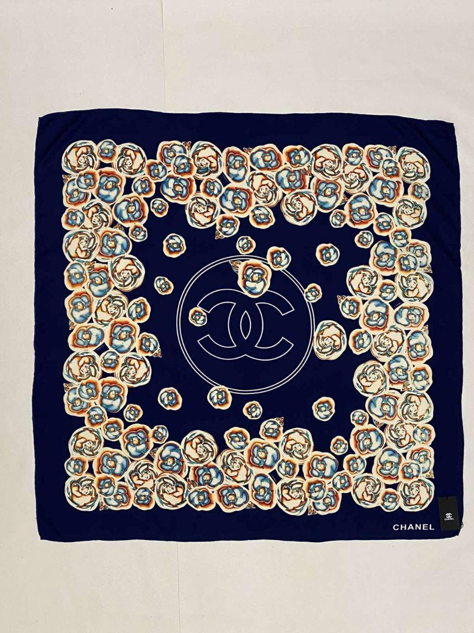 Шовкова хустка жіночий бренд 110*110 см, фото 1