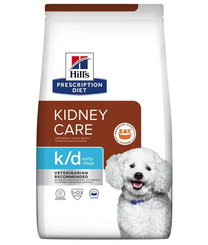Hill’s Prescription Diet k/d Early Stage дієтичний корм при захворюванні нирок на ранній стадії у собак 1,5 кг