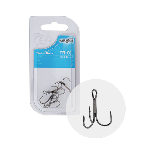 Трійник Kamasaki NICKEL №12 6шт.