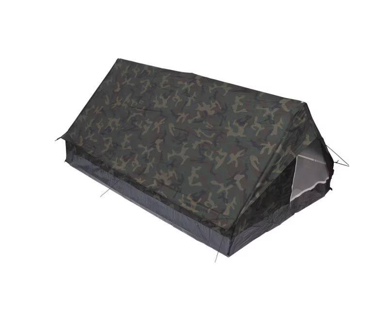 Намет, палатка 2-х місна, татична, військова MFH Minipack - Woodland