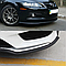 Молдинг на авто (250х6 см) SAMURAI BLACK / Універсальна гумова губа на бампер, Чорна, фото 3