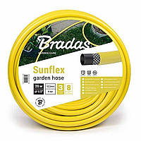 Шланг для поливу SUNFLEX  3/4″ - 25м Bradas Польща жовтий WMS3/425