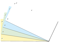 Картонный индекс-разделитель, 10,5х23 см (100 шт.) ассорти (BM.3220-99)