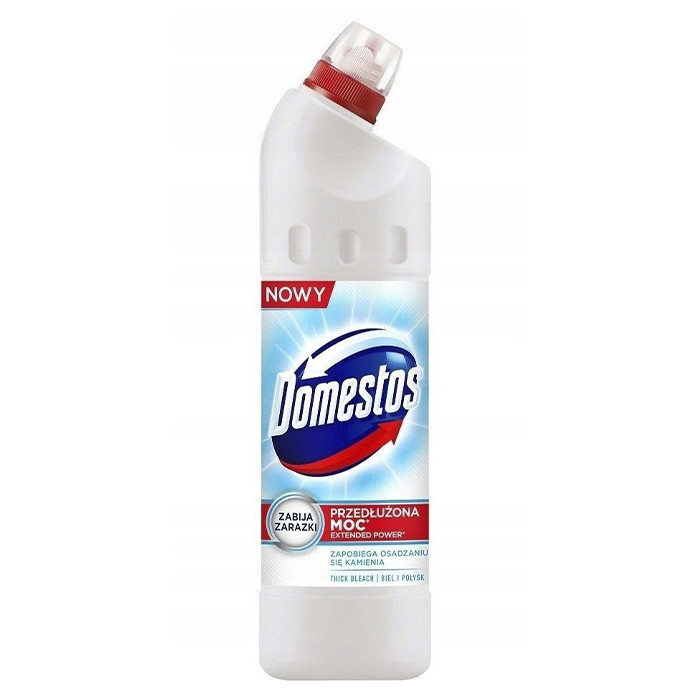Гель для чищення унітазу Domestos plus Clean&Shine Білий 750 мл