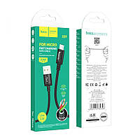 Кабель USB Hoco X89 Wind Micro 2.4A Цвет Черный