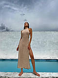 Жіноча пляжна сукня з відкритою спинкою, фото 5