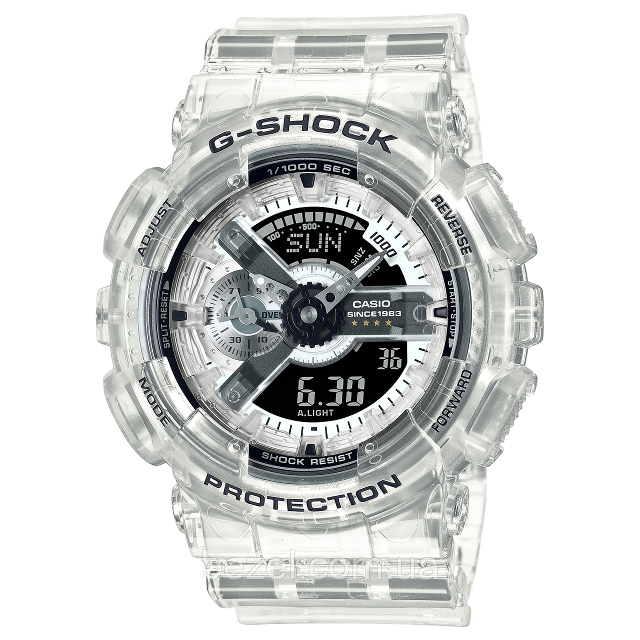 Чоловічі годинники CASIO GA-114RX-7A G-SHOCK CLEAR REMIX 40th Anniversary