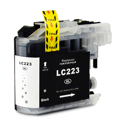 Сумісний картридж Inkdigo™ Brother LC-223 (LC223) Black XL, чорний, 16ml, аналог LC223BK.