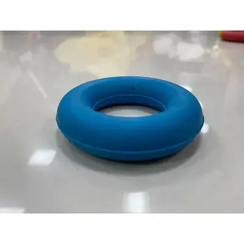 Еспандер силіконовий кистьовий кільце GI-3895 навантаження 20 кг Синій