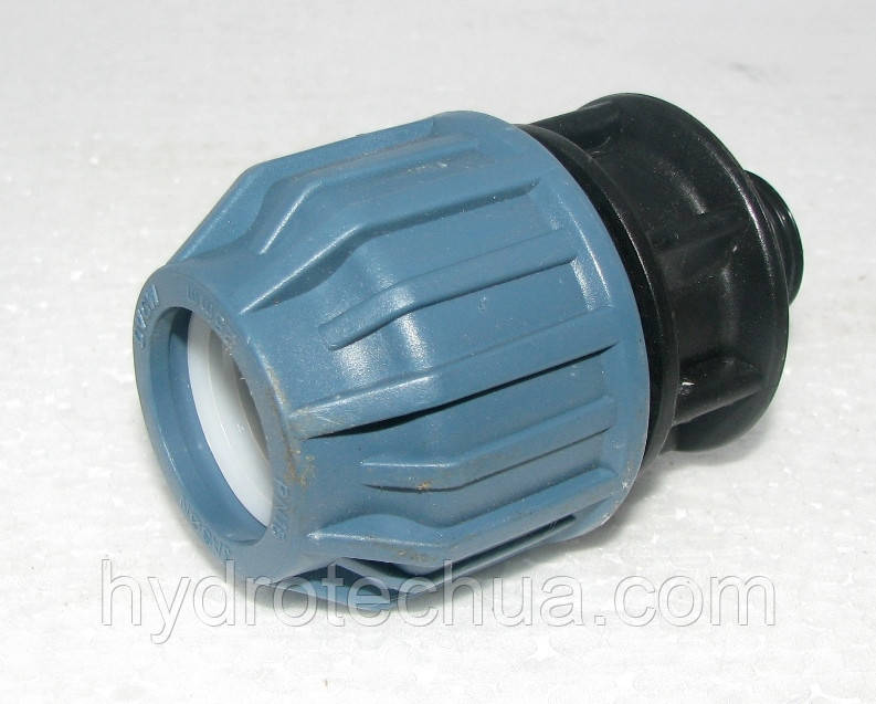 Муфта перехідна для ПНТ труб ЗР 25х1/2" роб. тиск 16 бар