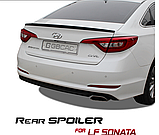Спойлер лип Hyundai Sonata LF 2014-2017 (Корея), фото 2