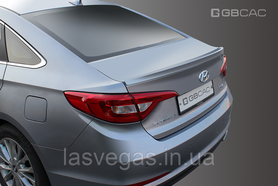 Спойлер лип Hyundai Sonata LF 2014-2017 (Корея), фото 1