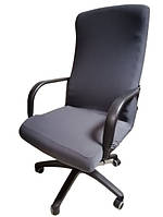 Чехол на компьютерное кресло Cover серый М17