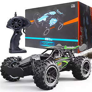 Машинка на радіокеруванні HOTDEER Off-Roader 23 сантиметри | Масштаб 1:18 баггі всюдихід на пульті