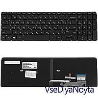 Клавиатура для ноутбука HP (Envy Touchsmart: M6-K series) rus, black, подсветка клавиш