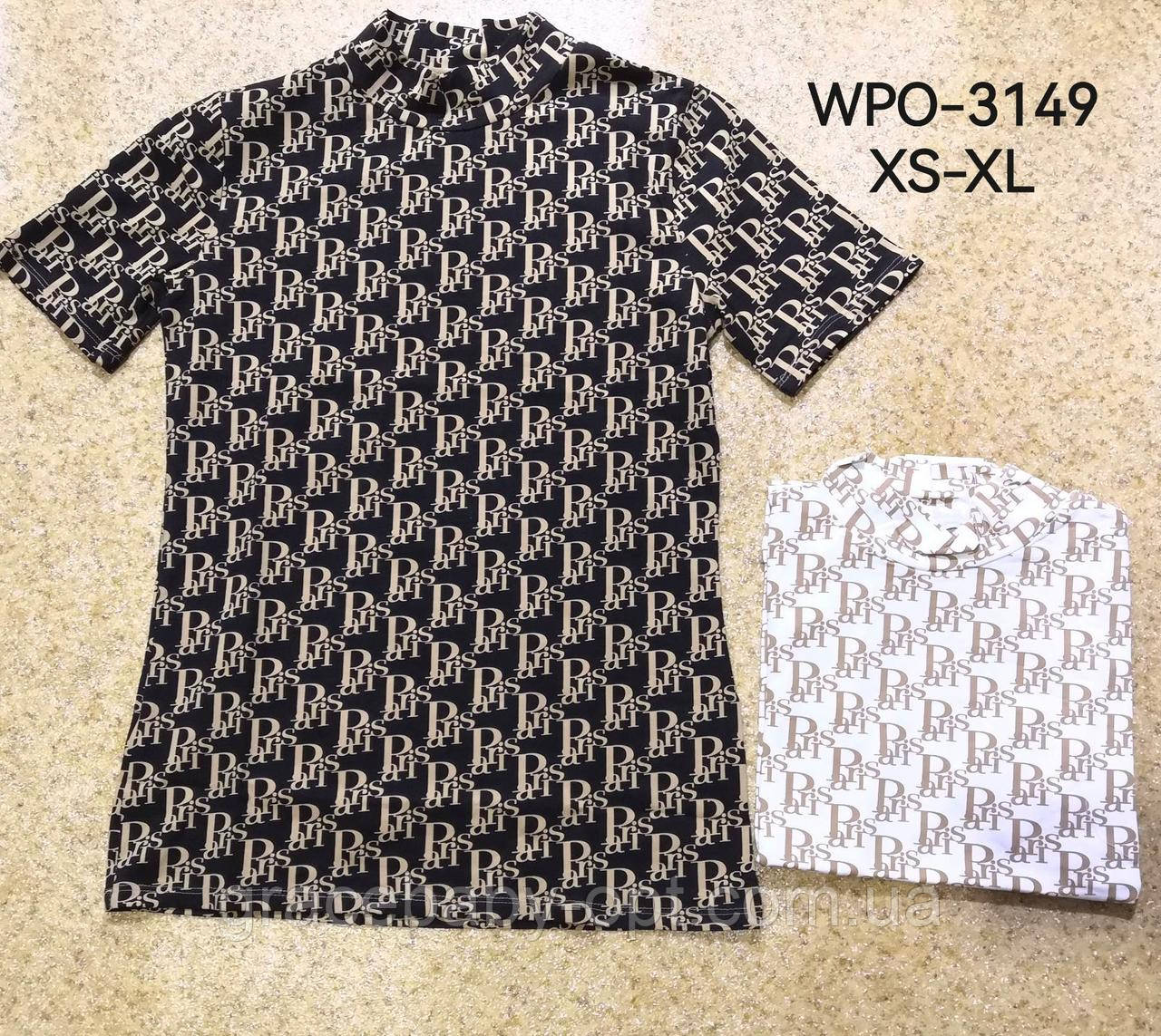 Футболка жіноча оптом, Glo-story, XS-XL pp, № WPO-3149
