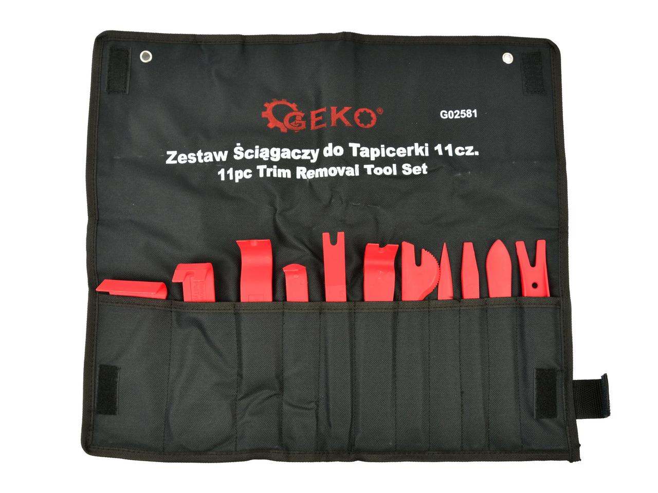 Набір знімачів для оббивки 11 шт. GEKO G02581