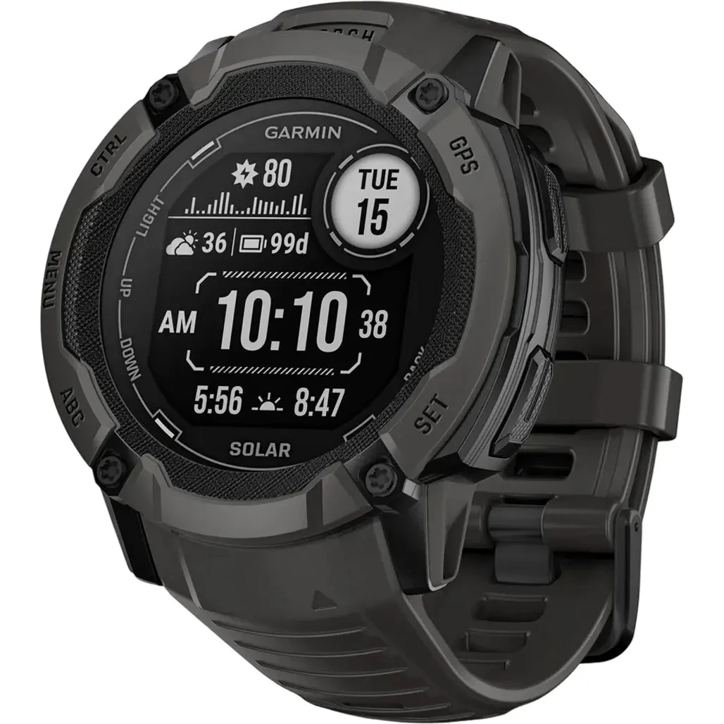 Garmin Instinct 2X Solar Graphite (010-02805-10/00/24), фото 1