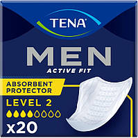 Урологічні прокладки для чоловіків Tena Men Active Fit Level 2 (20 шт.)