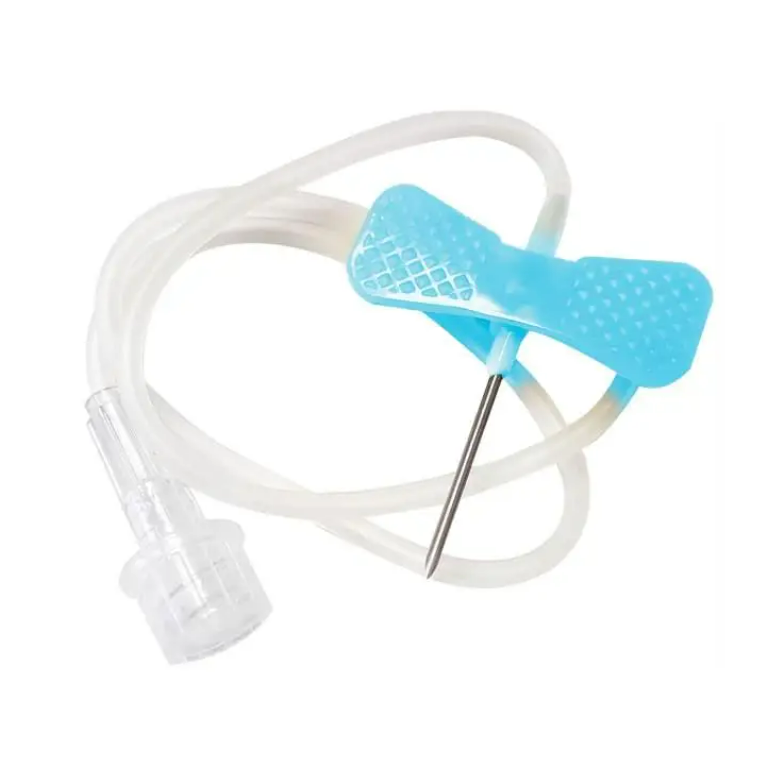 Катетер внутрішньовенний Волес типу "метелик", р. 23G (синій), стерильний (100 шт./уп.)