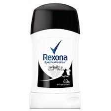 Дезодорант-антиперспірант Rexona invisible on black + white 40 мл