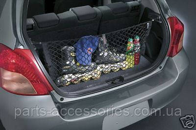 Toyota Yaris хетчбек 2007-2011 Сітка кишеня в багажник багажне відділення Нова Оригінал, фото 1