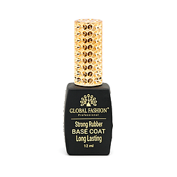 Каучукова база GLOBAL FASHION Strong Long Lasting Base Coat, 12 мл