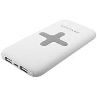 Зовнішній зарядний пристрій Power Bank AWEI P98K з бездротовою зарядкою White