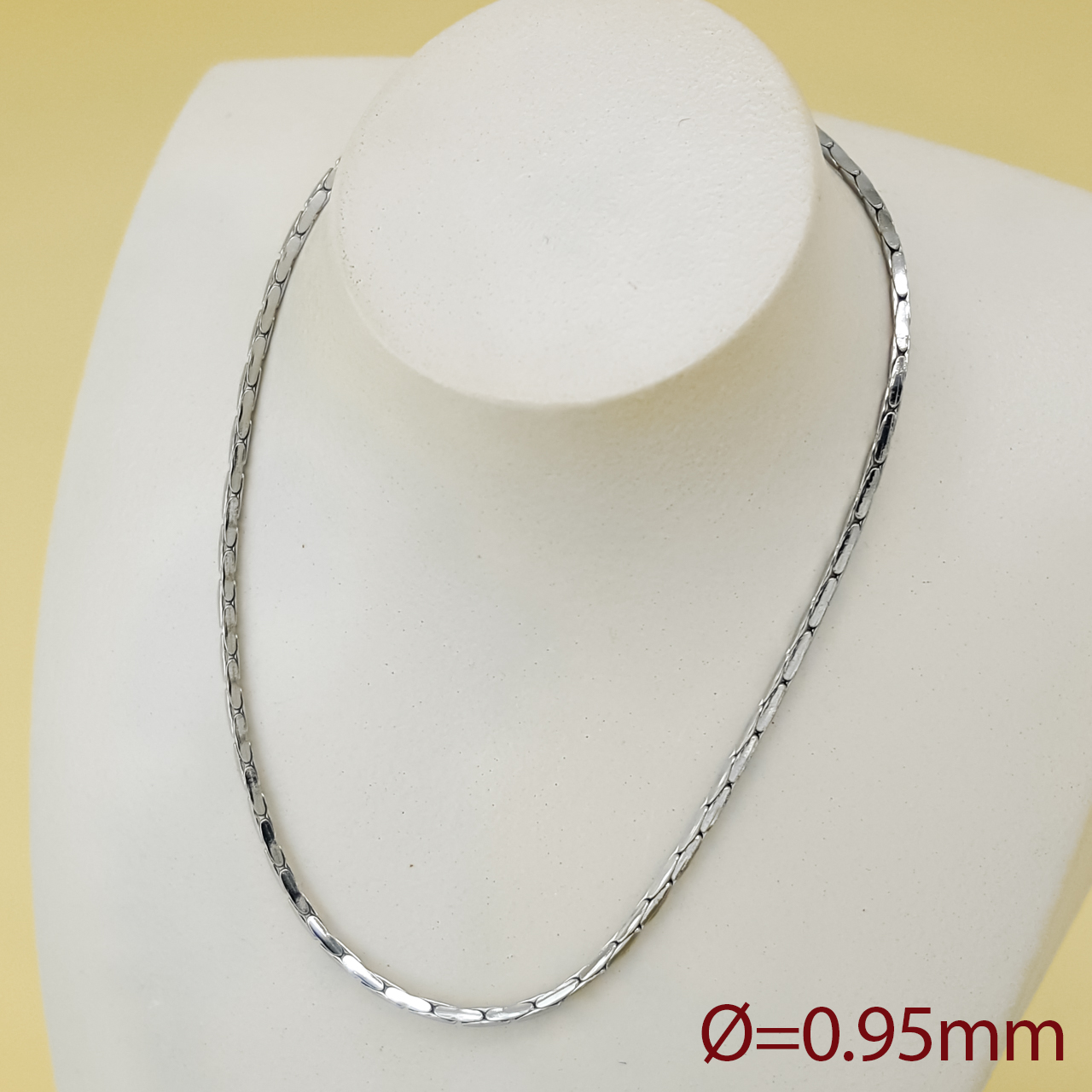 Ланцюжок "Витончена Нитка", р.45, медсталь Xuping, stainless steel