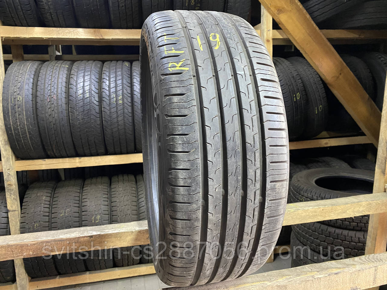 Розпаровка 225/45R19 Continental EcoContact6 RFT 19рік
