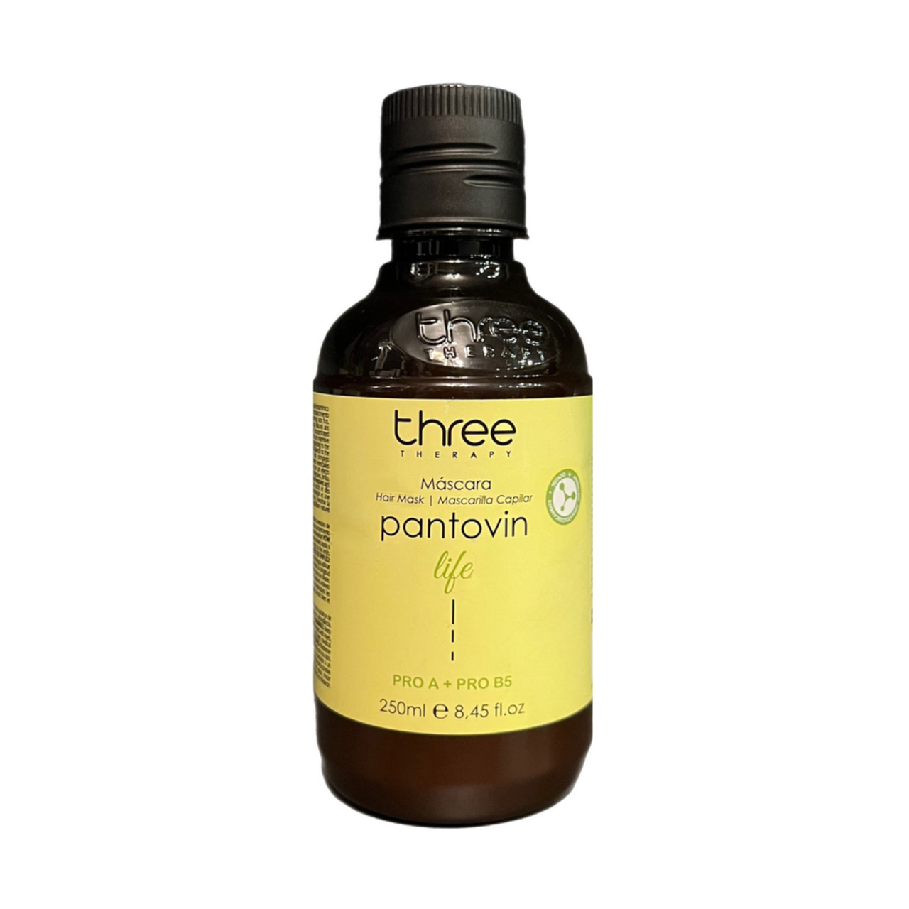 Лікувальна маска проти випадіння волосся, Three Therapy, Pantovin Hair Mask Life, 250ml