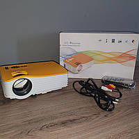 Портативный домашний проектор UC светодиодный видеопроектор с встроеннм динамиком для домашнего кинотеатра