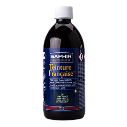Барвник для гладких типів шкір Saphir Teinture Francaise 500 мл колір червоний (11)
