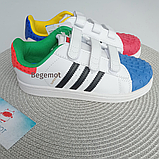 Дитячі кросівки кеди Adidas Superstar Lego, фото 5