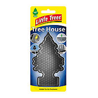 Держатель для ароматизатора LITTLE TREES Tree House в черном цвете