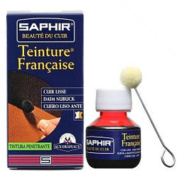 Барвник для гладкої шкіри Saphir Teinture Francaise 50 мл колір безбарвний (02)
