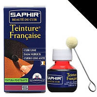 Краситель для гладкой кожи Saphir Teinture Francaise 50 мл цвет черный (01)