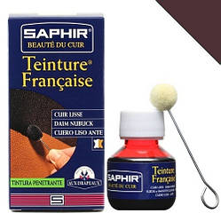 Барвник для гладкої шкіри Saphir Teinture Francaise 50 мл колір коричневий (04)