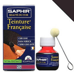 Барвник для гладкої шкіри Saphir Teinture Francaise 50 мл колір темно-коричневий (05)