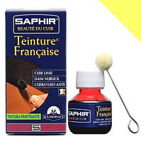 Краситель для гладкой кожи Saphir Teinture Francaise 50 мл цвет ярко-желтый (95)