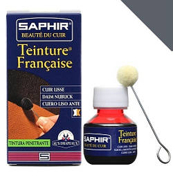 Барвник для гладкої шкіри Saphir Teinture Francaise 50 мл колір сірий (14)