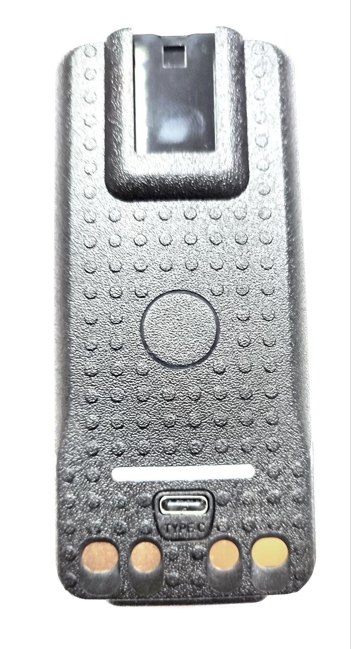 Акумулятор Motorola з USB type-c підсилений PMNN4409AR для цифрових рацій Motorola DP4400e / DP4600e / DP4800e