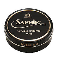 Паста для обуви Saphir Medaille D'or Pate De Luxe цвет черный (01) 50 мл