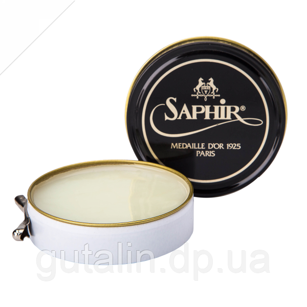Паста для взуття Saphir Medaille d'or Pate De Luxe колір безбарвний (02) 50 мл