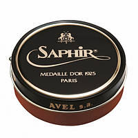 Паста для обуви Saphir Medaille D'or Pate De Luxe цвет светло коричневый (03) 50 мл