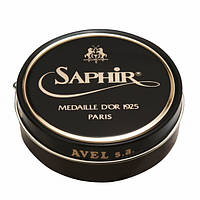 Паста для обуви Saphir Medaille D'or Pate De Luxe цвет темно коричневый (05) 50 мл