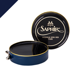 Паста для взуття Saphir Medaille d'or Pate De Luxe колір темно синій (06) 50 мл