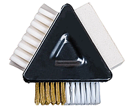 Треугольник Ластик+щетка для чистки замши М-1203