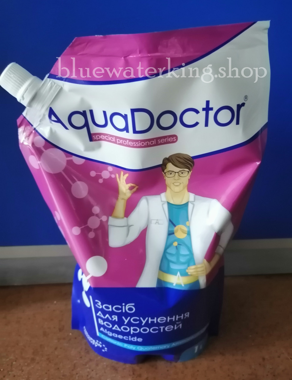 AC AquaDoctor непінений альгіцид для басейну Аквадоктор Дой-Пак 1 літр