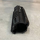 Цівка 14 см для AR15 з планками Пікатінні, колір – Чорний, LD Turkish, фото 7